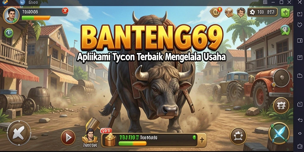 Tampilan gameplay BANTENG69 yang penuh strategi dan tantangan.