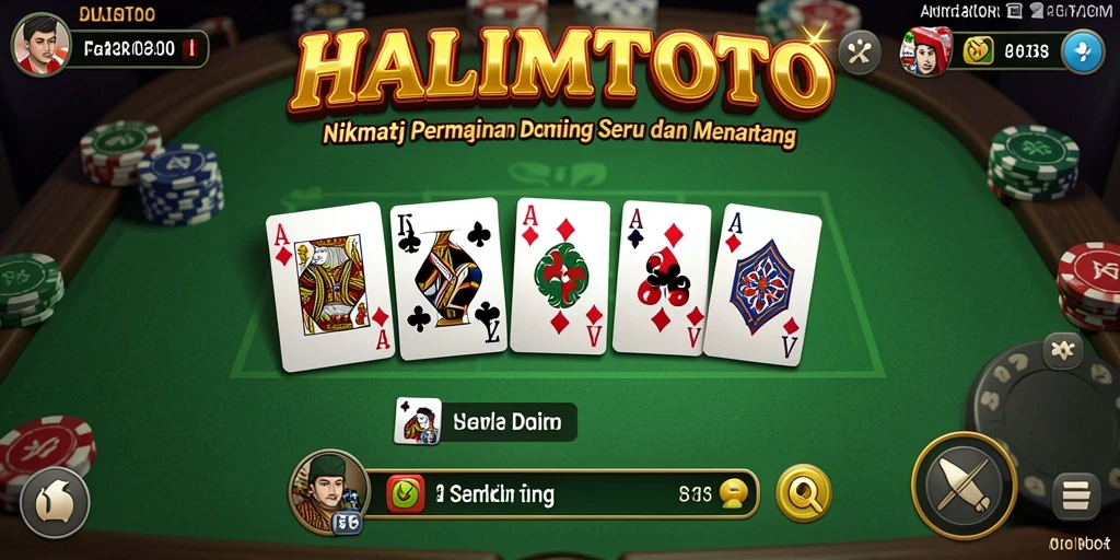 Tampilan gameplay seru HALIMTOTO yang mengasyikkan.