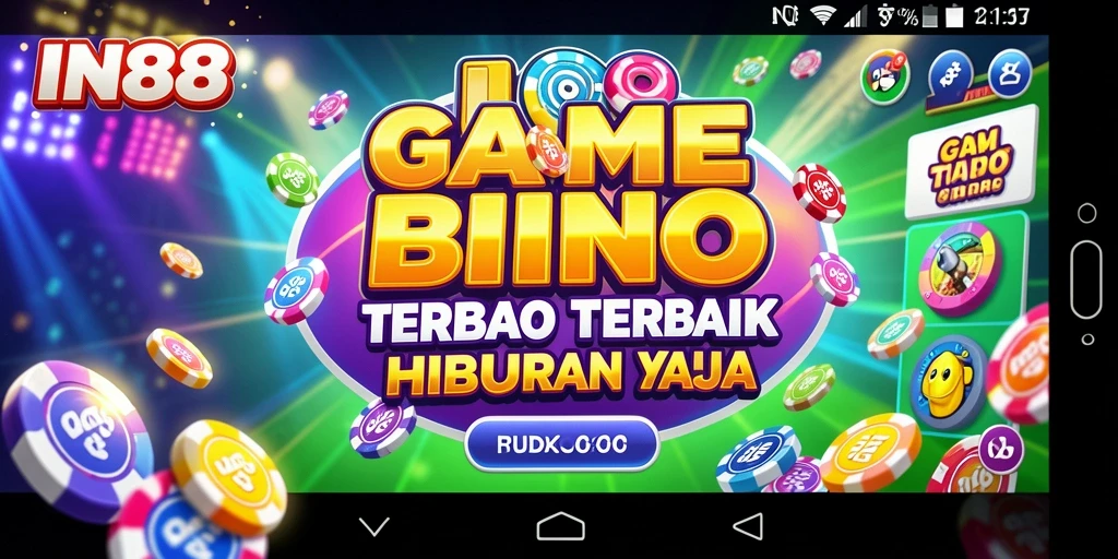 Tampilan screenshot IN88 dengan gameplay Bingo yang seru dan menarik.