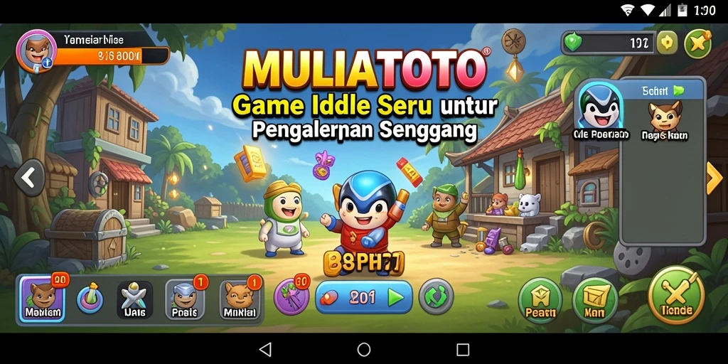 Tampilan gameplay MULIATOTO yang menarik dan interaktif.