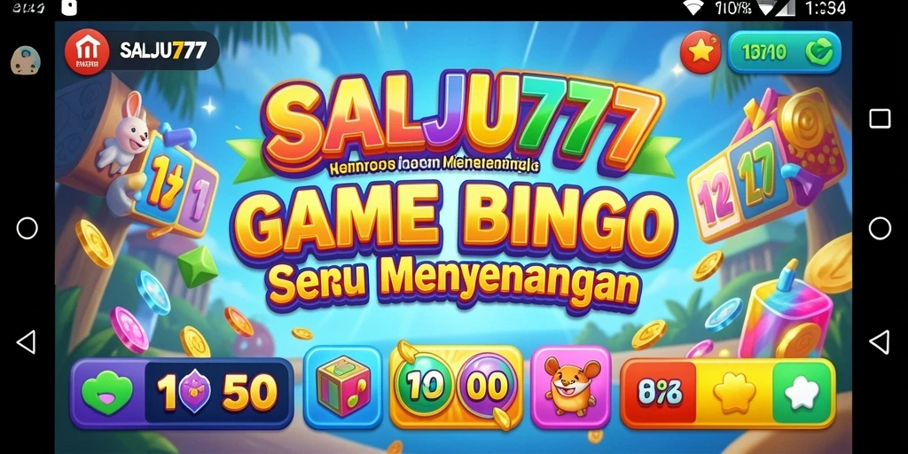 Tampilan gameplay SALJU777 yang menarik dan interaktif dalam permainan Bingo.